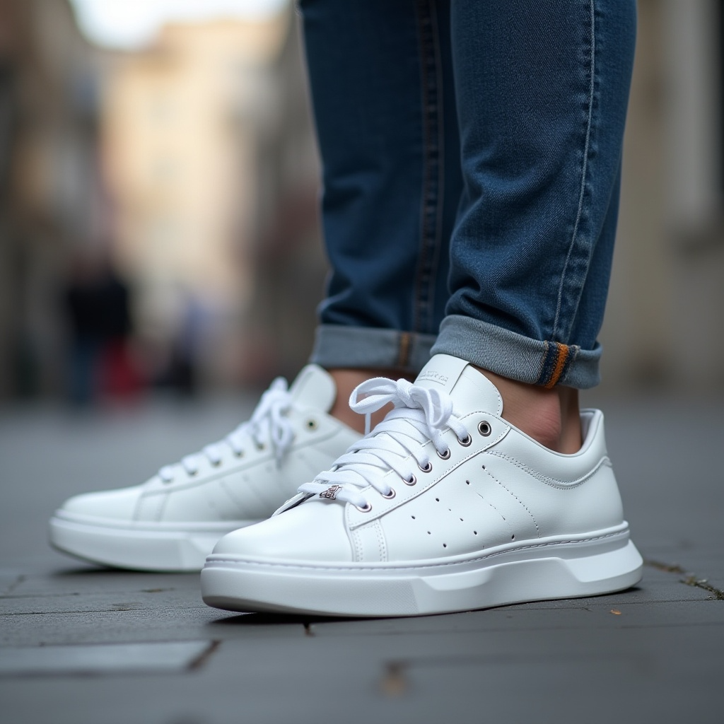 Ways to Style Your White Sneakers This Season