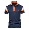 Men's Casual POLO Shirts Men's Slim Short-sleeved T-shirts